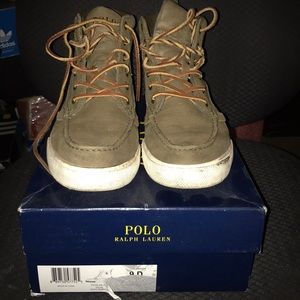 Ralph Lauren Boots Olive